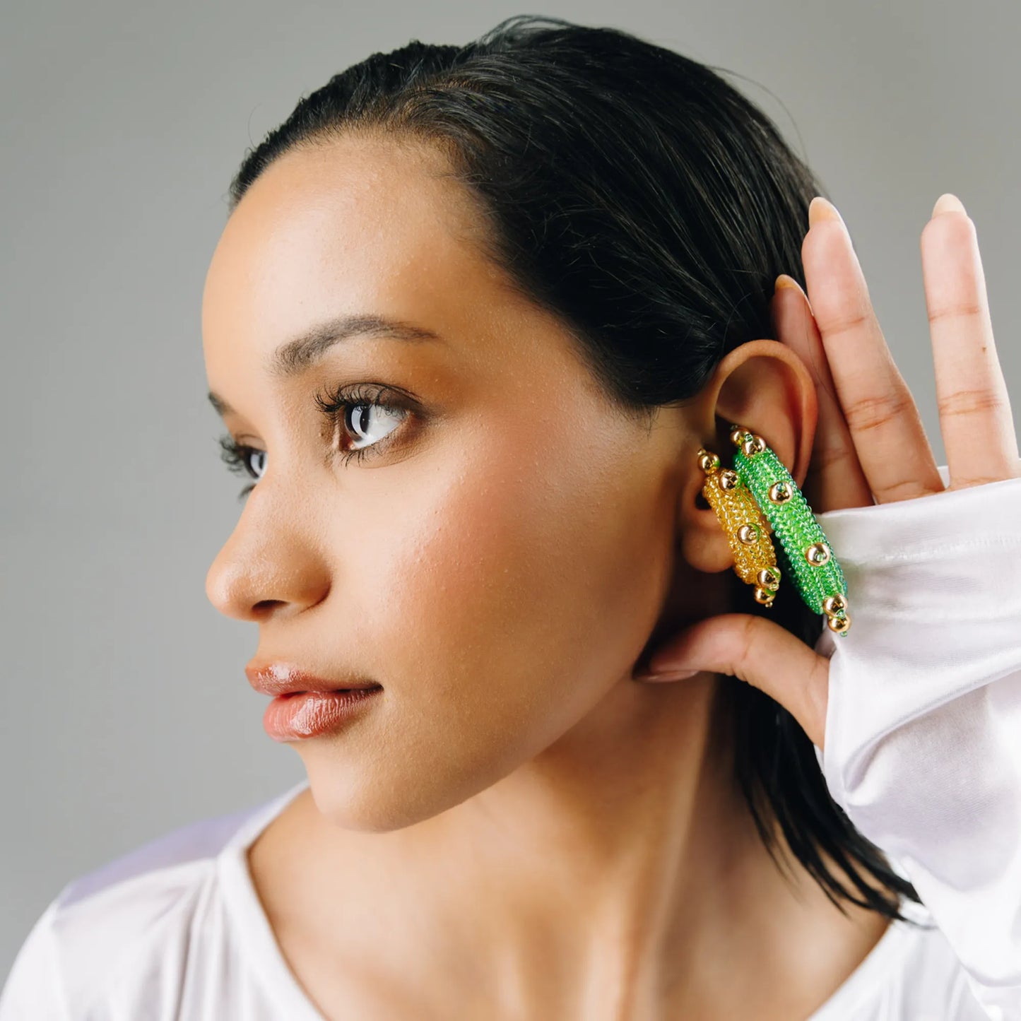 ORA EARCUFF XL GREEN