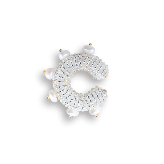 ORA EARCUFF WHITE