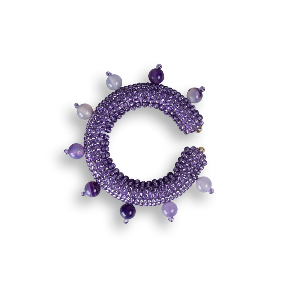 ORA EARCUFF XL BRIGHT PURPLE