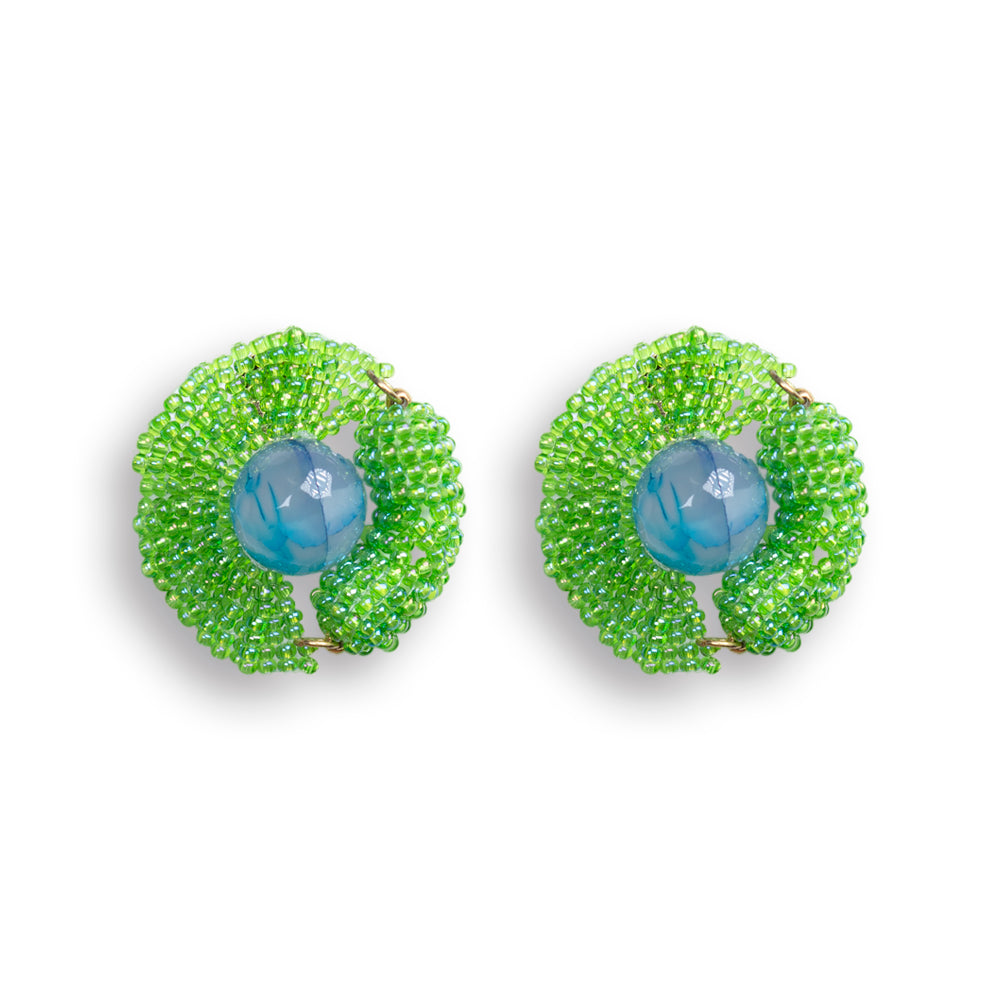 MAVIA STUDS GREEN