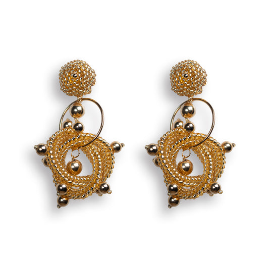 VEMA EARRINGS GOLD